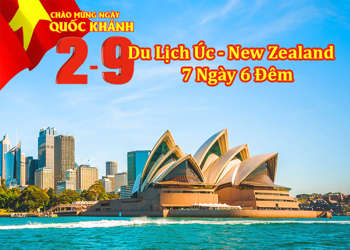 Du Lịch Úc - New Zealand 7 Ngày 6 Đêm Lễ 2/9/2019